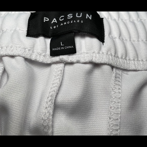 White Pacsun Sweats - Picture 2 of 3